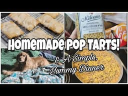 MAKE THESE! 😋 COZY Comfort Meals • Homemade Pop Tarts • 2 EASY FAMILY FRIENDLY RECIPES!