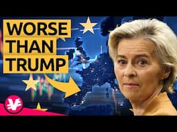 EUROPE is SABOTAGING its own UNIQUE ECONOMY | @visualeconomiken