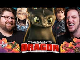 We BINGED **HOW TO TRAIN YOUR DRAGON** TRILOGY