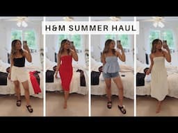 H&M SUMMER TRY-ON & STYLING HAUL | 2025 🌞