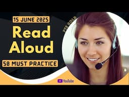 PTE Read Aloud - MAY 2025 - MUST PRACTICE