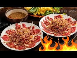 Bò Né làm theo cách mềm ngon không bị chảy nước | Sizzling Beef recipes