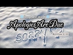 Accept The Apology, God Is Settling The Matter! Heavy Conviction Has Hit Them😩& They Are SORRY‼️