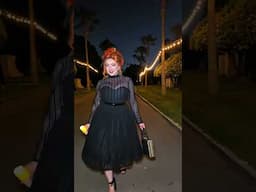 Just hanging around in the cemetary wearing the Funeral Dress from La Femme en Noir 🕯 #vintagestyle