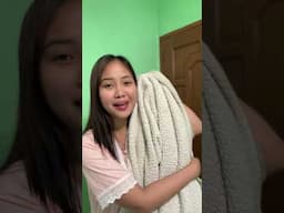 Ending sa akin din napunta, sarap ipangkumot lalo na kapag malamig.
