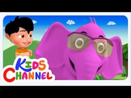 Ek Mota Hathi Elephant Song, एक मोटा हाथी, Sher Nirala Aaya Re Aaya + Hindi Rhymes fot Kids