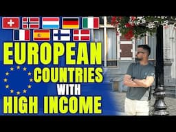 EUROPEAN 🇪🇺COUNTRIES WITH HIGH INCOME ||HIGH SALARY || #workineurope #workvisa #europeworkpermit