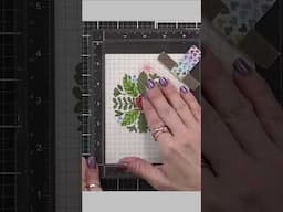 Make a bold mandala card with dies + stamps 🌿 #HeroArts