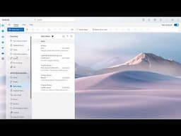 How to Add and Remove Email Favorites in New Outlook 365