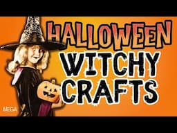 WITCHY Halloween Crafts For Crafters Who Need An EARLY Start