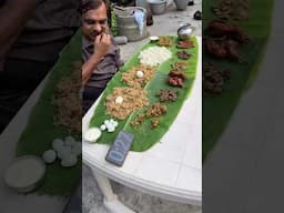 14 வகை Non-Veg Virunthu Challenge 💥 | Home Cooked Thali Mass! @saapatturaman #shorts #foodie
