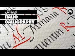 Introduction to Italic Calligraphy for Beginners