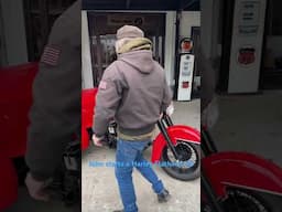 John shows you how to start a Harley Flathead , Norcross Ga USA