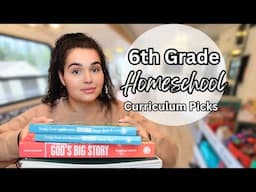 6th Grade Homeschool Curriculum Picks for 2025–2026 📚 + Summer Plans! Curriculum Flip-Through ✨️