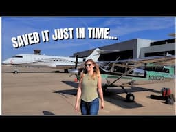 Hangar Pests Tried to Ruin Our First California Flight!