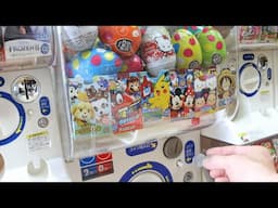 本物ガチャマシーンでチョコエッグ !! 2  シークレット ASMR 音フェチ