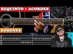Tutorial | Rosones | Tito Doble P | Requinto | Acordes | TABS