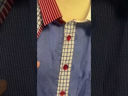 From Classic to Custom: Red White Blue Shirt Upcycle for Women or Men