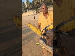 😱 Indian Fire Corn in Mumbai 🌽🔥 #shorts #india #streetfood
