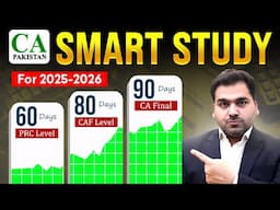 Pass CA by Smart Study | PRC, CAF and CA Final Level
