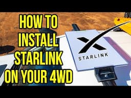 How to install Starlink on your 4wd permanently (& reduce power)