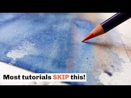 Inktense = Watercolor Pencils? Almost!⚠️
