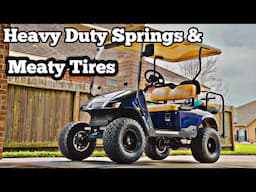 How To: Leaf Springs, Bushings and Bigger Tires Ezgo Golf Cart