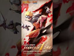 1-day countdown to MLBB × NARUTO collab launch!
