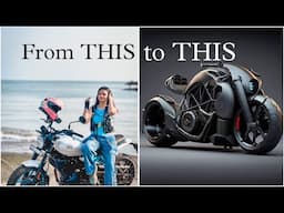 Customising My Royal Enfield Guerilla 450 || RiderGirl Vishakha🇮🇳