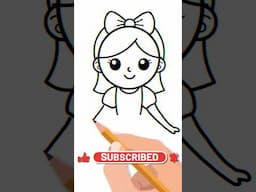 HOW TO DRAW A GIRL KAWAII