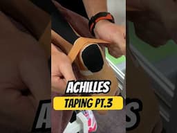 Specific Taping for ACHILLES Tendinopathy or Tendonitis - Part 3 #achilles #taping #tendon