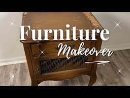 French Provincial Furniture Makeover | Colorful Furniture Flip