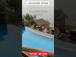 Instagrammable Eco Hotel-Resto, Breathtaking View in Lao Chai Sapa Vietnam! ECO PALMS HOUSE RETREAT