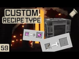 Fabric Modding Tutorial - Minecraft 1.21.1: Custom Recipe Type | #59