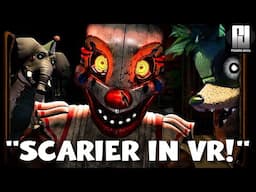How to make a SCARY game MORE SCARY? - FNAF Secret Of The Mimic PLAYED in 3D PLUS guide! #3D