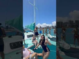 I’m on a boat music video | Hawaii private catamaran charter #hawaiilife #oahu
