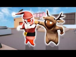 Santa vs Rudolph: The Ultimate Gang Beasts Showdown!