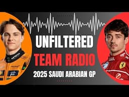 Every F1 Driver's Post-Race Team Radio From the 2025 Saudi Arabian Grand Prix