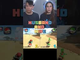 Husband and Wife play Mario Kart Worlds and it tests their relationship
