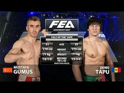 FREE FULL FIGHT | Lightweight bout, Muaythai Rules. (Turkey) Mustafa Gumus vs Denis Tapu (Moldova).