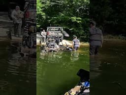 OUCH!!🥴 #kayakbassfishing