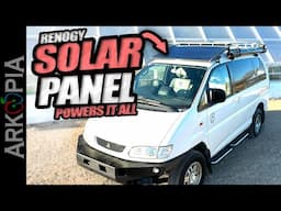 🌞Solar Panel Install on the Van - Renogy Shadowflux Anti-Shading N-Type Solar Panel - Only The Best!