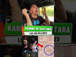 Karina Se Va A Gastar Los 400 Millones De Altafulla.