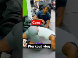 I Tried Her Core Workouts For A Day! #coreworkout #shorts