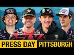 2025 Pittsburgh Supercross Press Day | Wilson, Hammaker, More