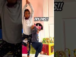 BEST Yoga Balance for Kids! #shorts #kidsyoga