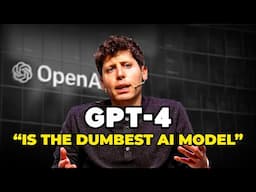 SHOCKING: Sam Altman's AI Predictions for 2030 & Why GPT-4 Is the Last "Dumb" Model!