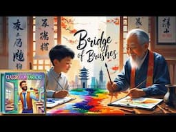 🎶Bridge of Brushes🎶| Classroom Karaoke | Educational Music | AAPI | Drawn Together