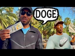 Eddie Murphy’s Cousin Reacts to $5000 DOGE Dollars - try not to laugh