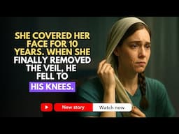 She Covered Her Face for 10 Years. When She Finally Removed the Veil, He Fell to His Knees...